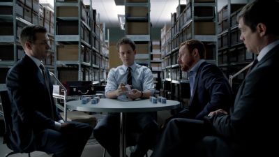 (CARDS SHUFFLING) You really think
you can handle me? - Suits