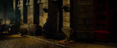 Care to buy, sir?
Hard workers. - The Man Who Invented Christmas