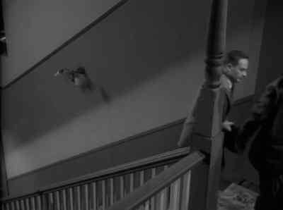 Careful, Clarence,
you might strain yourself. - Alfred Hitchcock Presents