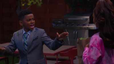 Careful! Don't get that garbage
on my new shirt. - That Girl Lay Lay