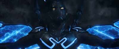 Careful,
he's stronger than before. - Blue Beetle
