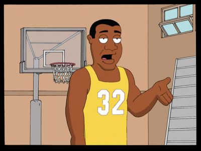Careful, Redd Foxx,
there's one right on your tail! - Family Guy