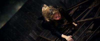 Careful, Sarah. It'd be a shame
to fall from that height. - Goosebumps 2: Haunted Halloween
