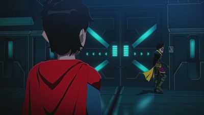 Careful? [scoffs] Please.
I'm a trained assassin. - Batman and Superman: Battle of the Super Sons