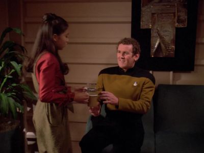 - Careful, that's hot.
- Miles. - Star Trek: The Next Generation