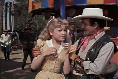 Careful, young lady.
Sheriff! Yancey's there! - The Wild and the Innocent