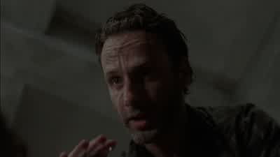 Carl, get a blanket. - The Walking Dead