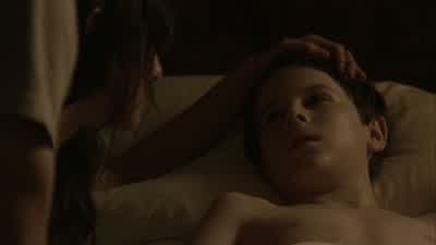 Carl? What is happening? Don't. It's a seizure. If you hold him down, you could hurt him. - You can' - The Walking Dead