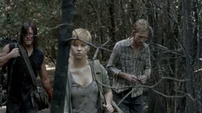 Me and Tina used to babysit them when they were kids. - The Walking Dead