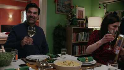-[Carol] Merry Christmas, darling.
-[chattering] - Home Sweet Home Alone