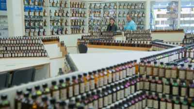 Caroline de Boutiny
is a perfume creator, - Write Around the World with Richard E Grant