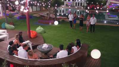 CAROLINE:
The public have been voting - Love Island