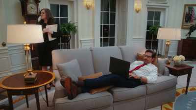 CAROLYN: UH, YES, BUT, SIR, UM-- - Tyler Perry's The Oval