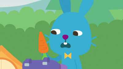...carrot. Not exactly a tent. - Sago Mini Friends