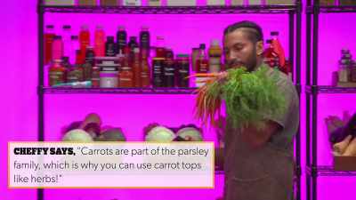 Carrots are pretty
versatile, but I know - Secret Chef