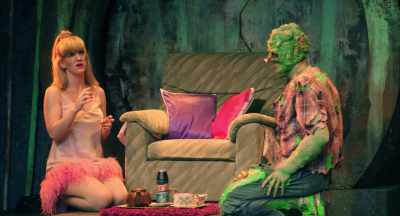 Carry, carry the one...
(audience snickering) - The Toxic Avenger: The Musical