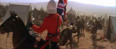 - Carry them to safety, Mr. Melvill.
- Sir! - Zulu Dawn