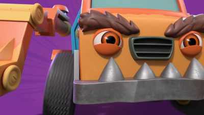 [cars gasp] - Mighty Monsterwheelies