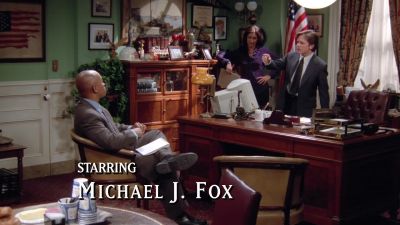 Carter, as always, - Spin City