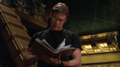 (Carter)
It looks like a circle with a cross in it. - Stargate SG-1