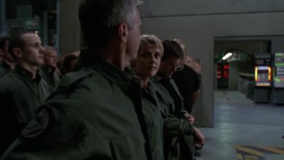 (Carter) So what do we know
about this new guy? - Stargate SG-1
