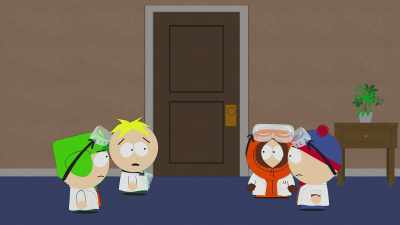 Cartman's in there
with a cereal bomb - South Park: The End of Obesity