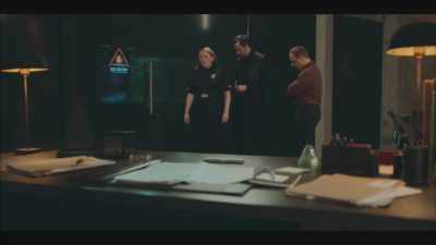 Carver: Yeah.
[Major sighs] - Code 404
