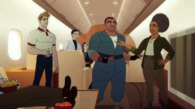 Caryn! Oh, how could we have
overlooked bringing you along? - Q-Force