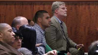Case on trial today is
Commonwealth v. Aaron Hernandez. - Killer Inside: The Mind of Aaron Hernandez