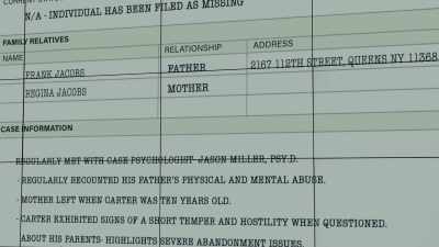 Case psychologist points to
severe abandonment issues - The Equalizer
