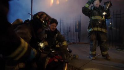 - Casey!
- Get it off. - Chicago Fire