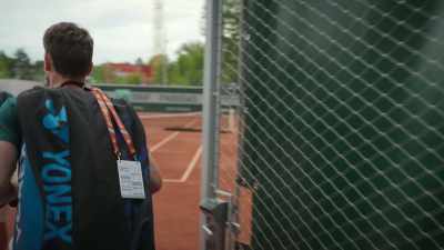 [Casper] Everything in tennis
is very based on routines - Break Point