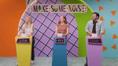 (cast laughing) - Make Some Noise