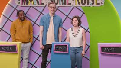 (cast laughing) - Make Some Noise