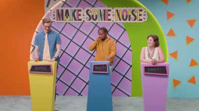 (cast laughing) - Make Some Noise