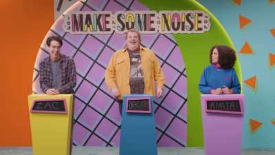 (cast laughing) - Make Some Noise