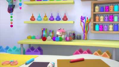 [Cat-A-Vator bell dings] - Gabby's Dollhouse