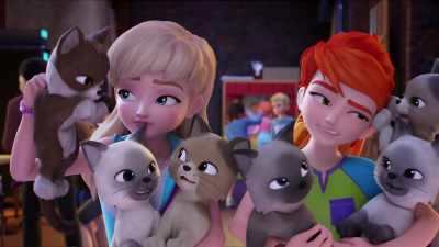 [CAT HISSES][CATS MEWING] - LEGO Friends: Girls on a Mission