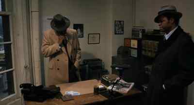 Cat say he gonna be here... - Shaft