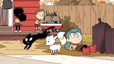 -[cat screeching]
-[Twig growling] - Hilda
