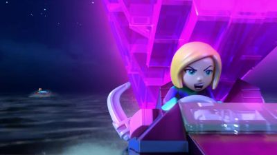 Catch me in that hunk of junk? Ha! - LEGO DC Super Hero Girls: Brain Drain