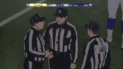 Catch wide receiver
It's Smith. - Genocidal Organ