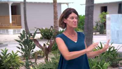 Cate: That would give us, plus
the bride and groom in here, - Island of Bryan