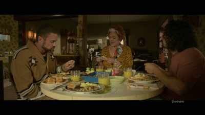 Cathy Watkins, Rooster's
old babysitter. - Sprung