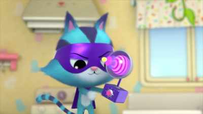 -[CatRat grunts] Oh!
-[Cat Blaster beeping] - Gabby's Dollhouse
