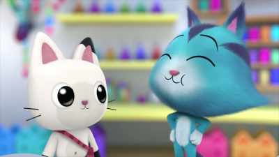 -[CatRat munching] Mm!
-[Carlita] Beep-beep! - Gabby's Dollhouse