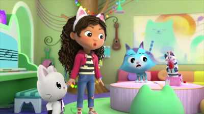 [CatRat screams] - Gabby's Dollhouse