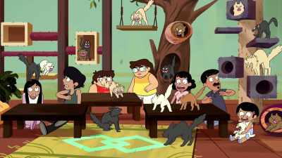 [ Cats yowling ] - Victor and Valentino