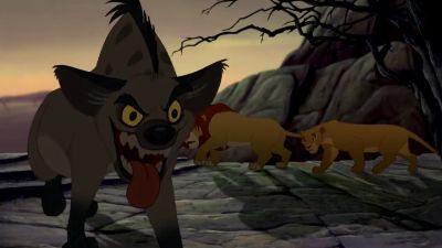 Caught in the act. - The Lion King