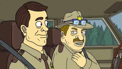 'Cause you can't officially
solve a case - Momma Named Me Sheriff